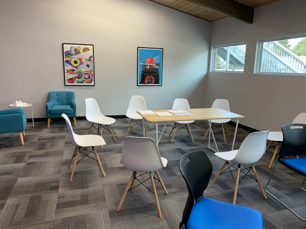 Group counseling room at Northpoint Imagine Boise